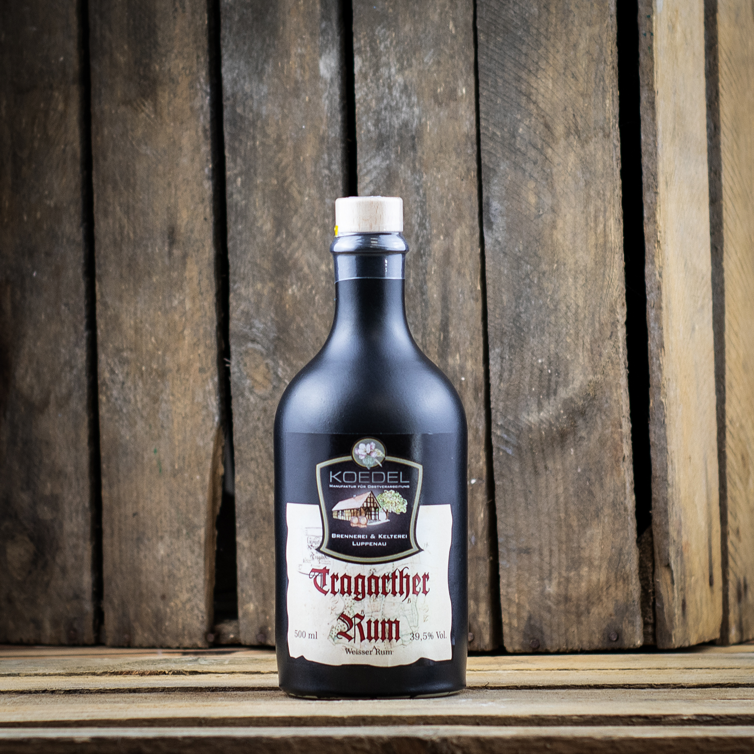 Tragarther Rum, weisser Rum 500ml