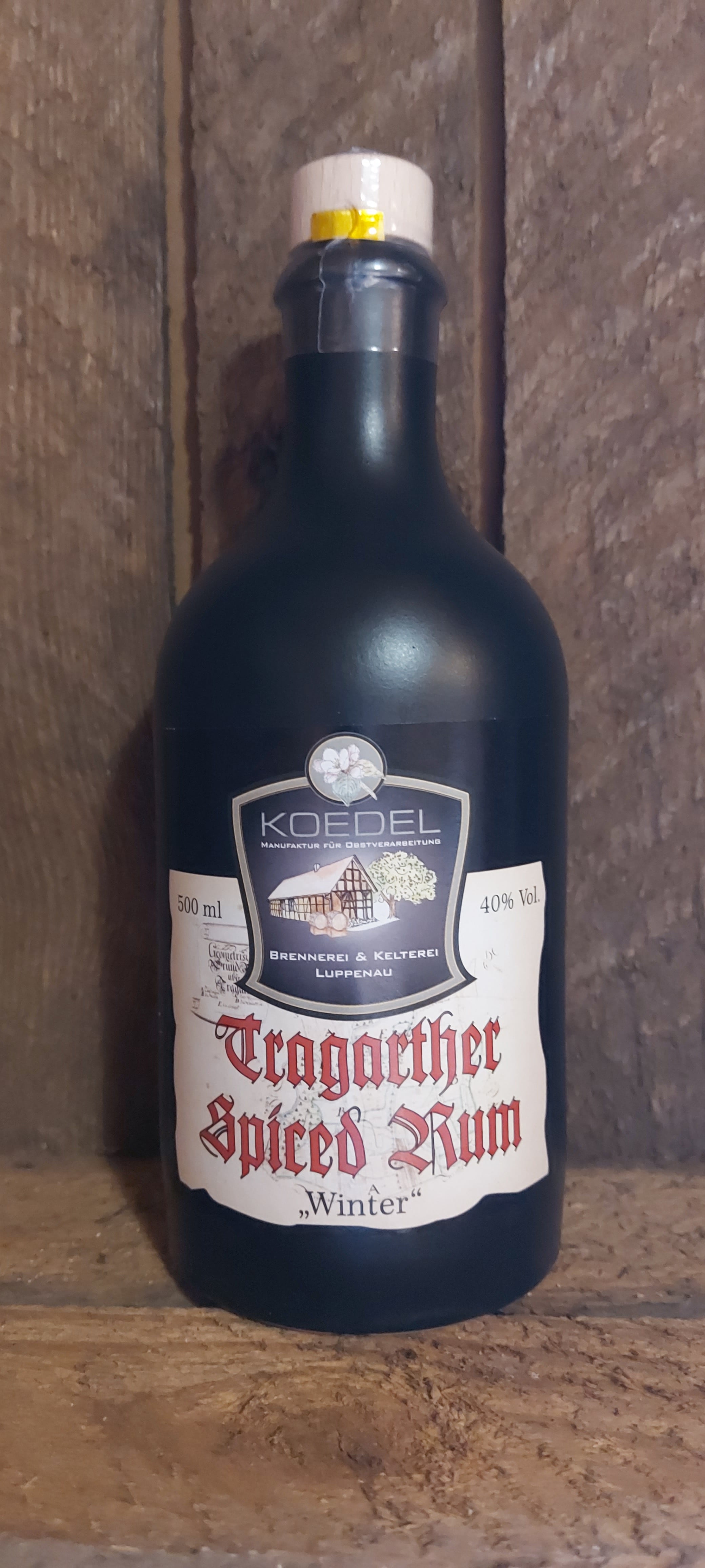 Tragrther Rum, Spiced Rum, Winter 500 ml